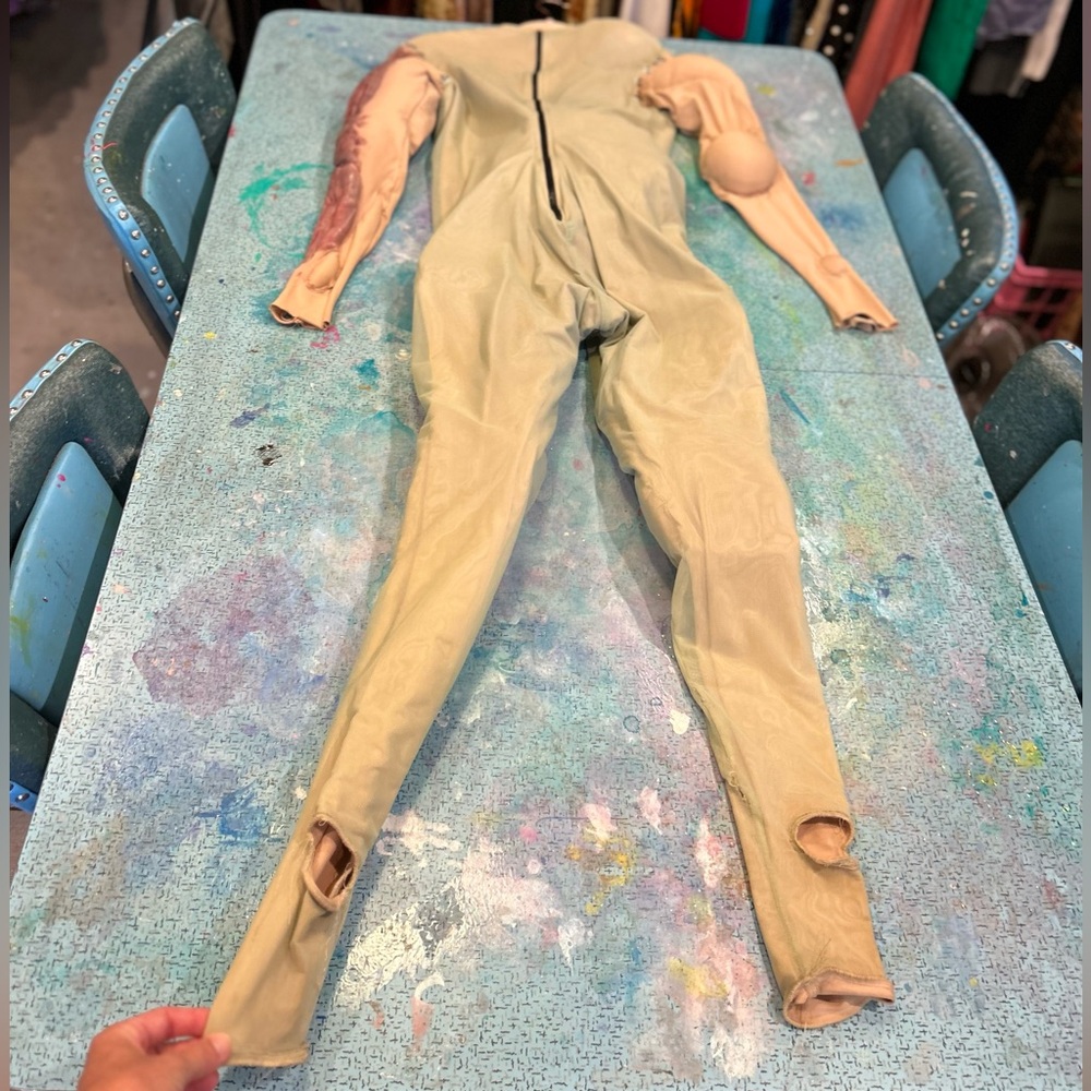 Halloween Anatomy Scary Body Suit - Picture 10 of 11